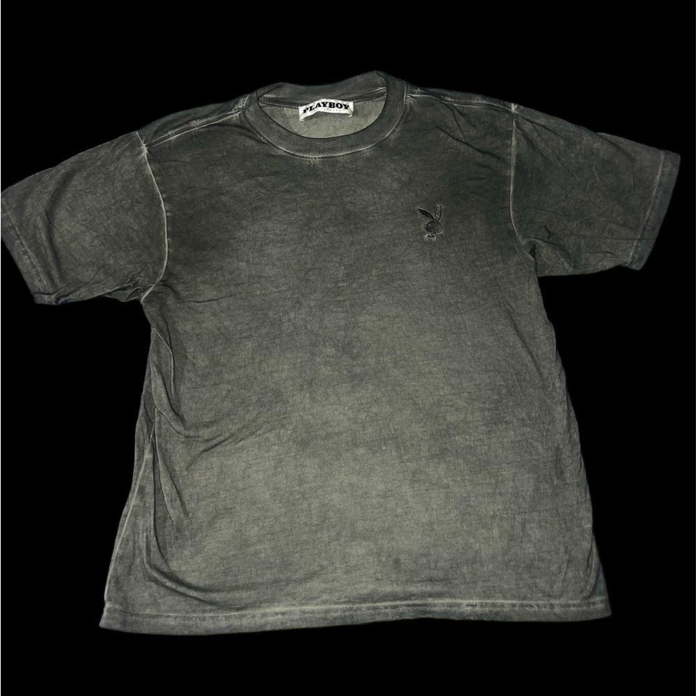 PLAYBOY green shirt in a Size Medium
